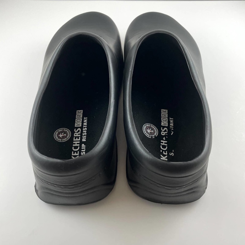 Skechers Men’s Work Slip-on Slip Resistant  Casual Clog - Picture 5 of 10